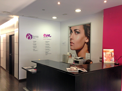 Recepci�n Clinicas EVA  Burgos