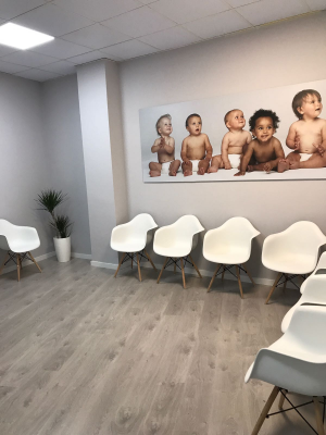 Sala de espera Cl�nicas EVA Granollers Barcelona