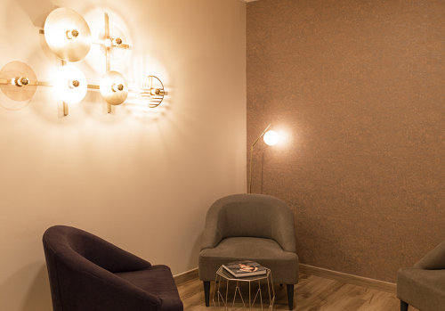 Sala Espera cl�nicas EVA Benidorm