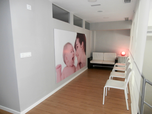 Interior Cl�nica EVA en Sevilla Luis Montoto