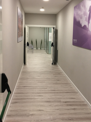 Pasillo cl�nicas EVA Coru�a