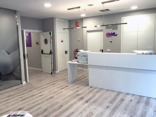 Recepci�n cl�nicas EVA Coru�a