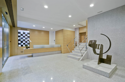 Recepci�n Instituto Bernabeu Madrid