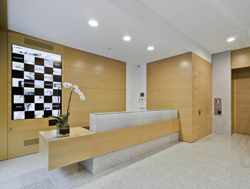 Recepci�n Instituto Bernabeu Madrid
