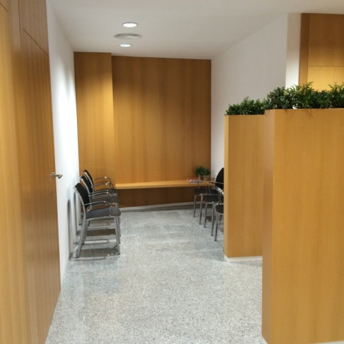 Sala de espera Instituto Bernabeu Albacete