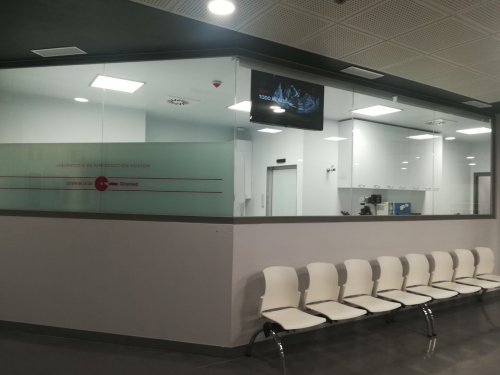 Laboratorio de cristal Ginemed Huelva