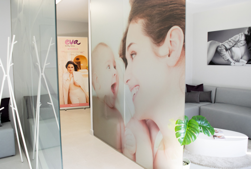 Interior Clinicas EVA MAdrid Chueca