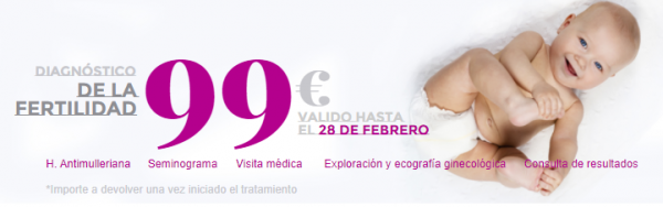 Pack fertilidad pareja ❤ Ovoclinic