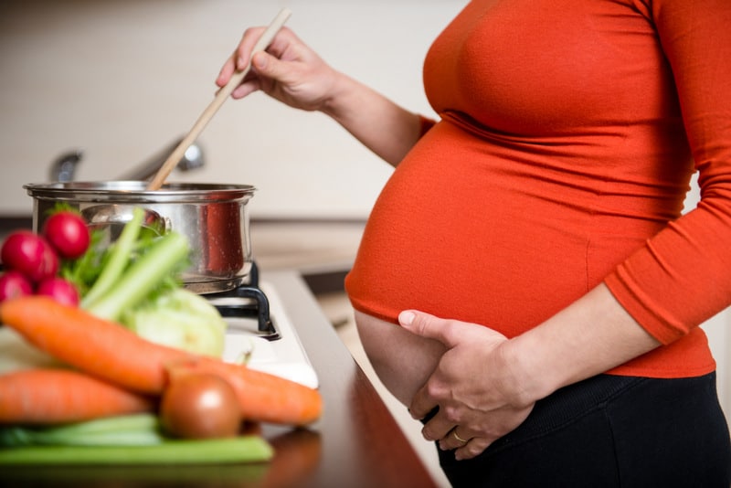La alimentaci�n durante el embarazo